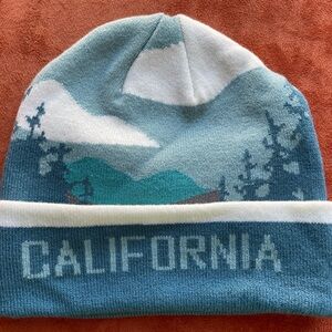 HOME FREE NWOT Cool CALIFORNIA Motif BEANIE Knit HAT O/S